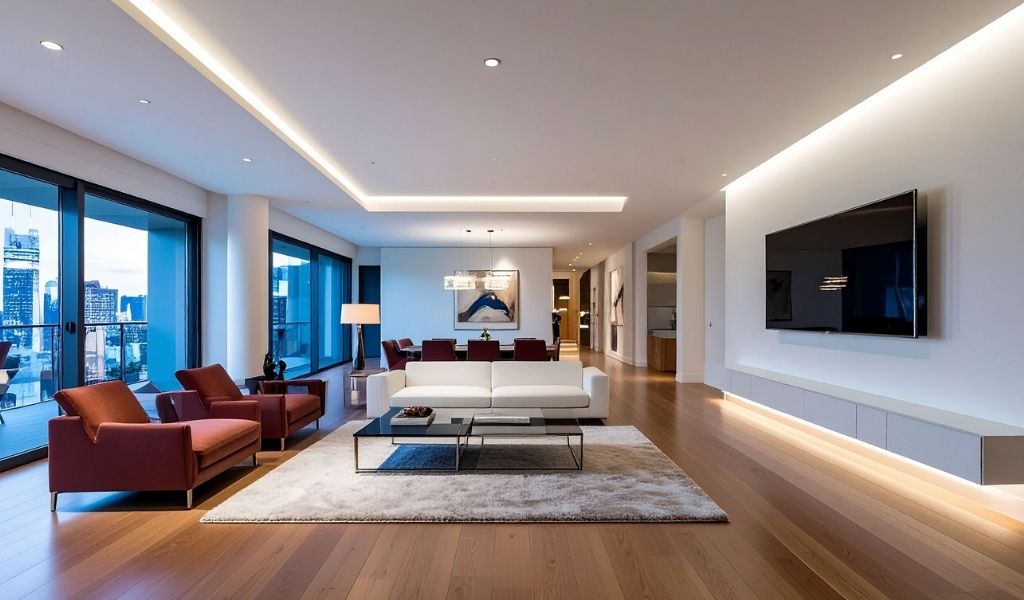 Phù hợp với nhà nhiều phòng (2-5 phòng)