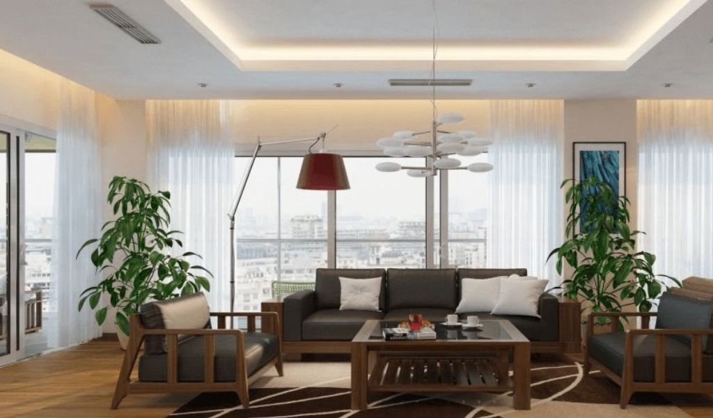 Chung cư cao cấp lắp điều hòa âm trần nối ống gió