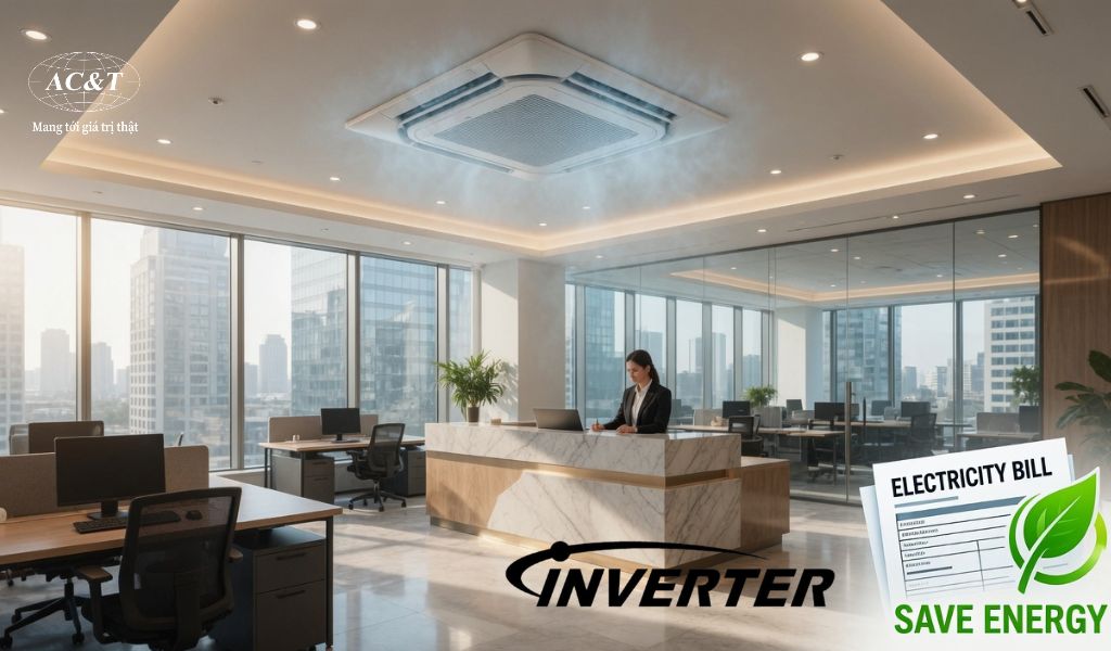Với công nghệ inverter tiết kiệm điện hơn bạn nghĩ