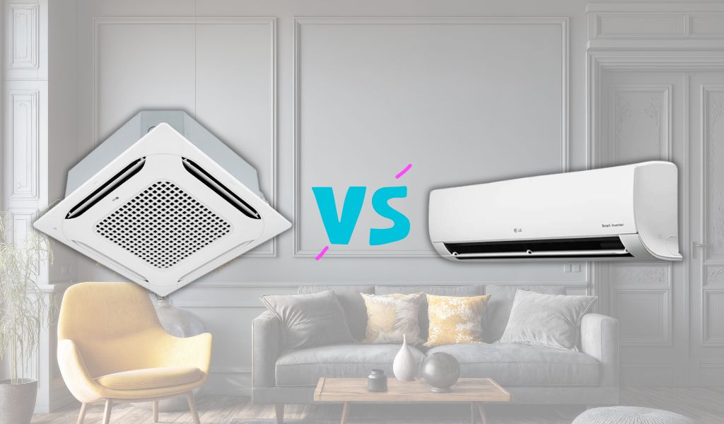So sánh điều hòa treo tường với âm trần cái nào phù hợp hơn?