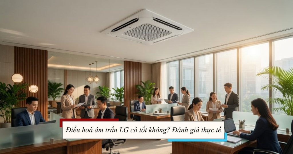Điều hoà âm trần LG có tốt không