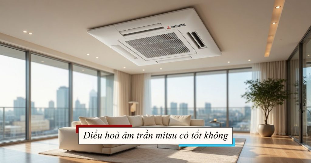Điều hoà âm trần mitsu có tốt không