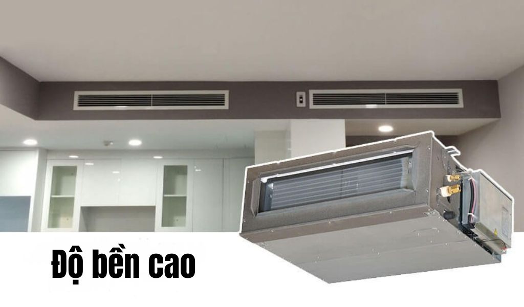 Lắp đặt linh hoạt với thiết kế dàn lạnh nhỏ gọn