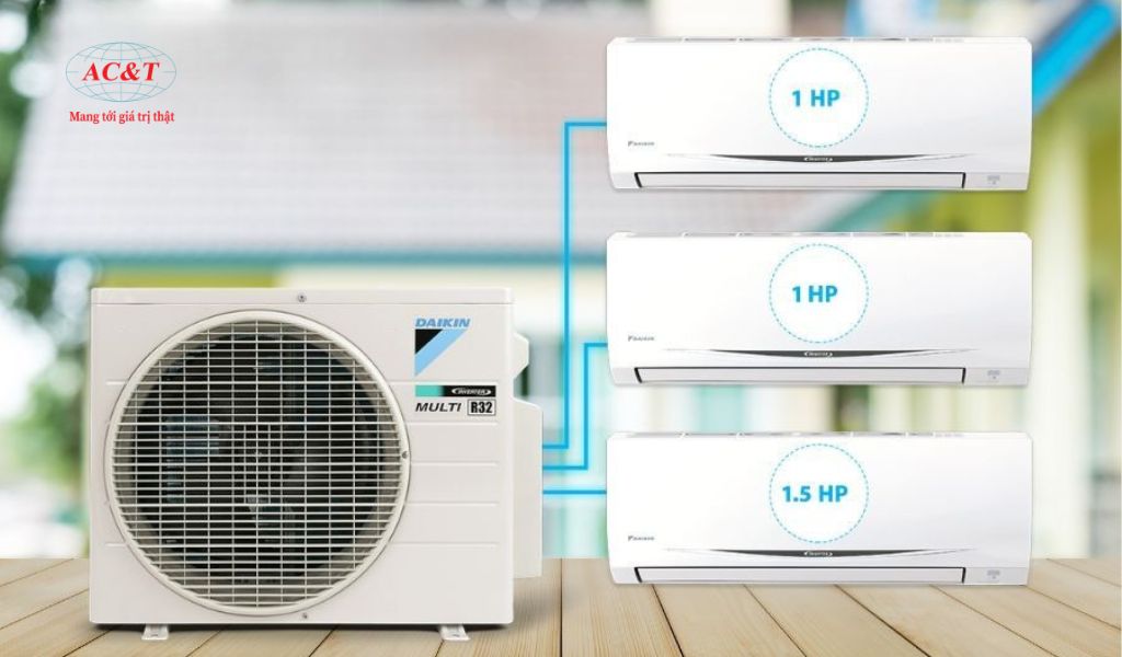Dàn lạnh và dàn nóng của hệ điều hòa Multi