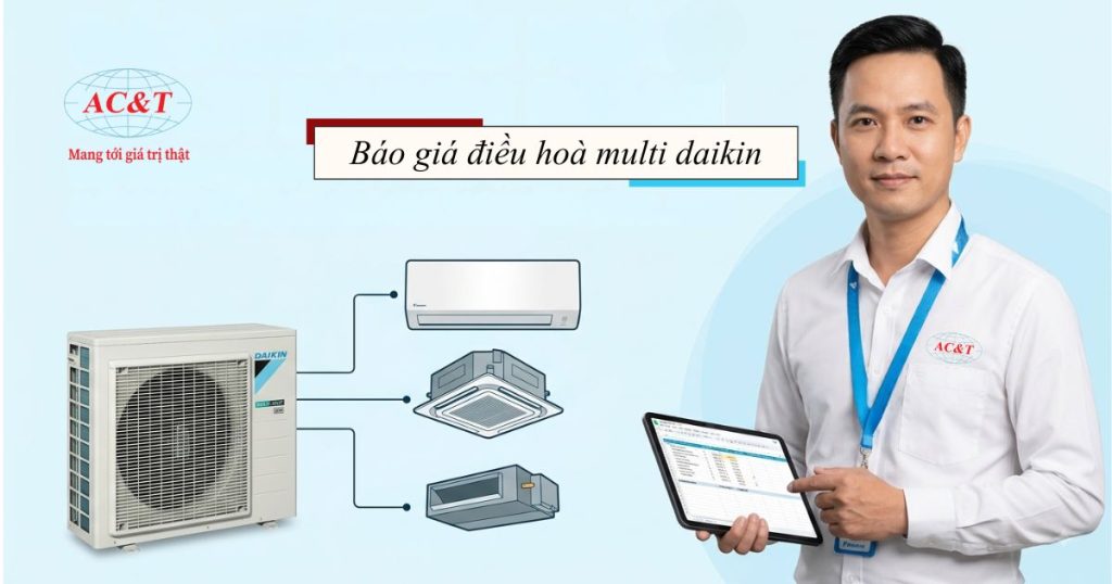 Báo giá điều hoà multi daikin