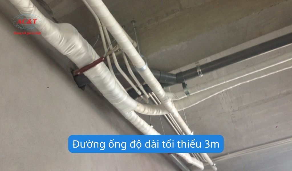 Khoảng cách đường ống