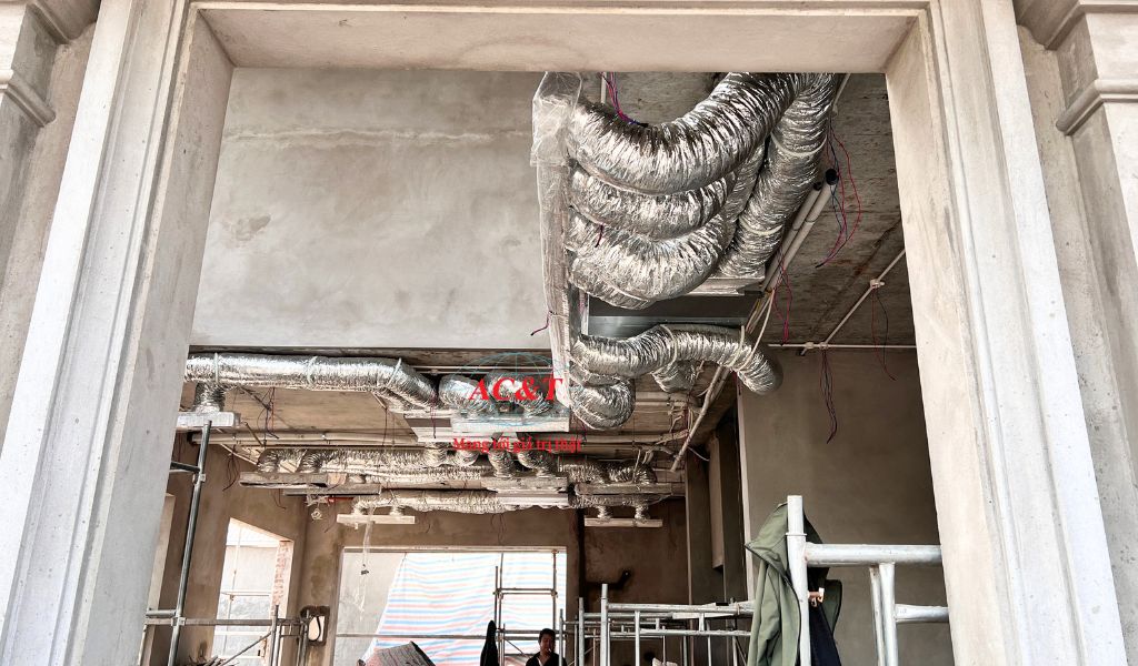 Kỹ thuật thi công chuẩn trong từng đường ống lắp trên