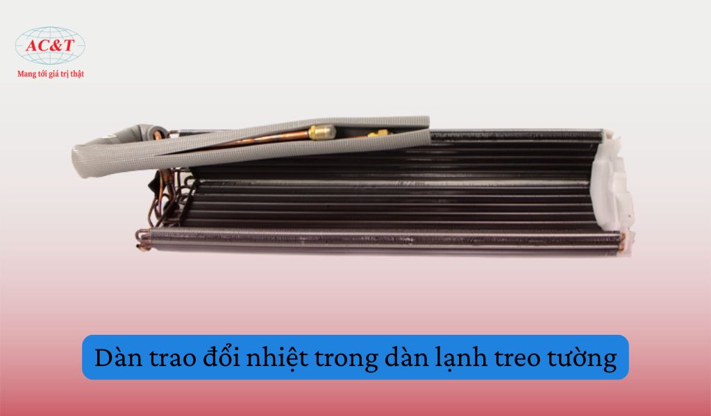 Dàn trao đổi nhiệt trong dàn lạnh treo tường