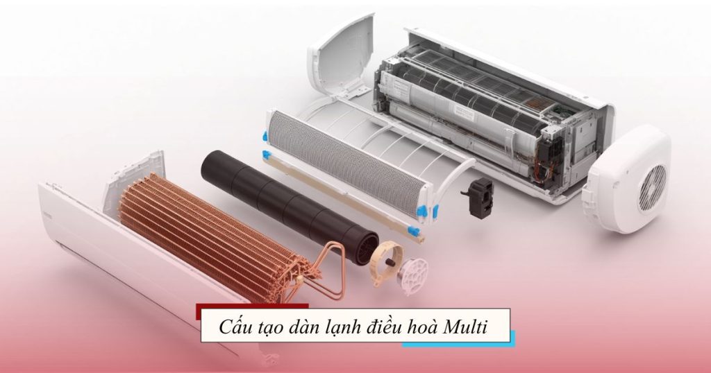 Cấu tạo dàn lạnh điều hào Multi
