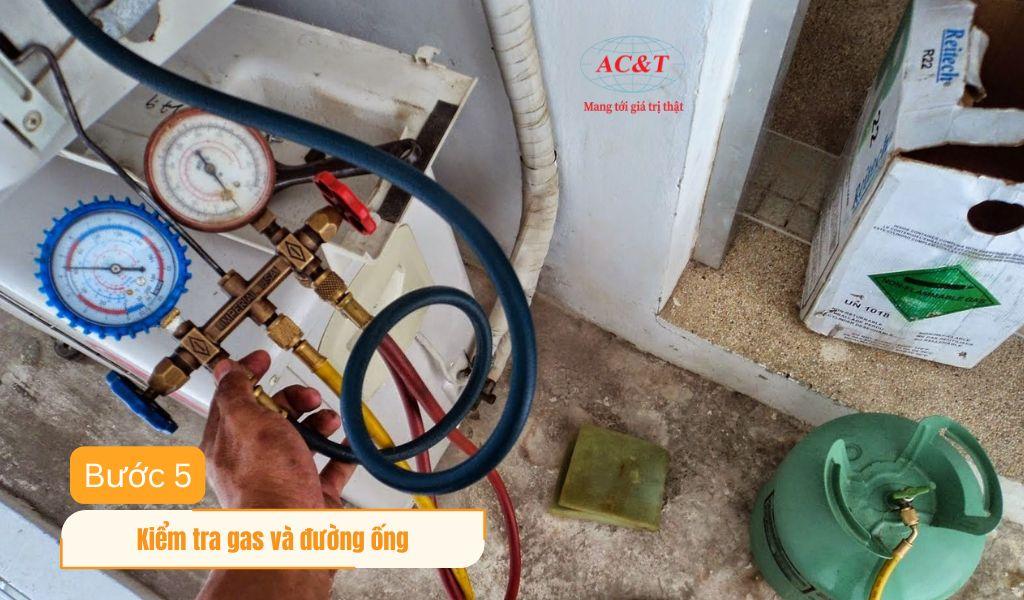Khi nạp gas nên kiểm tra trước