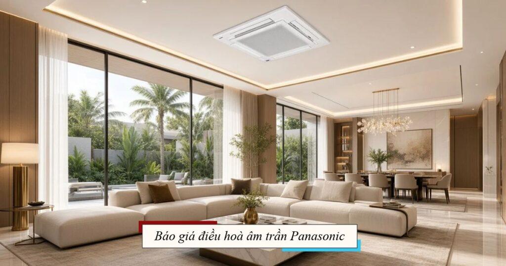 báo giá điều hoà âm trần Panasonic