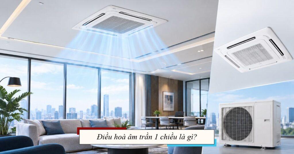 Điều hoà âm trần 1 chiều là gì