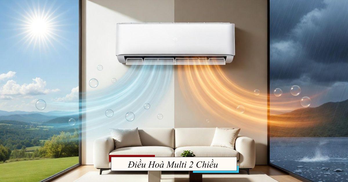 Điều hòa multi 2 chiều