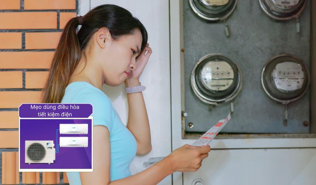 Mẹo dùng điều hòa Multi tiết kiệm điện