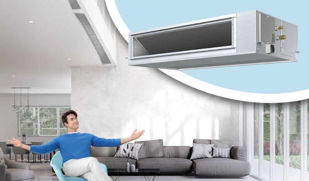 Cửa gió bố trí hợp lý trên trần cao