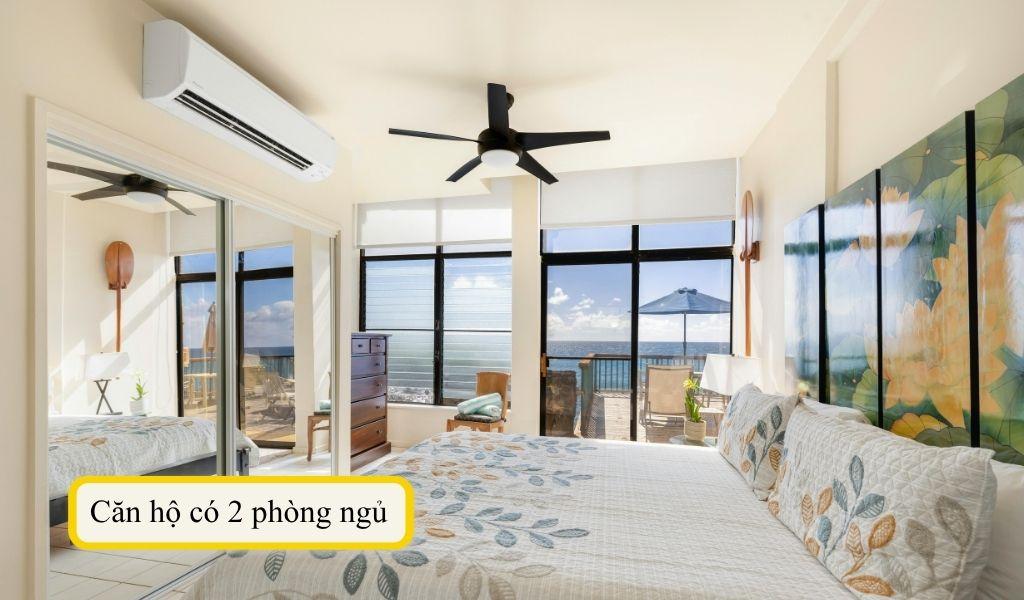 Điều hòa multi treo tường cho 2 phòng ngủ
