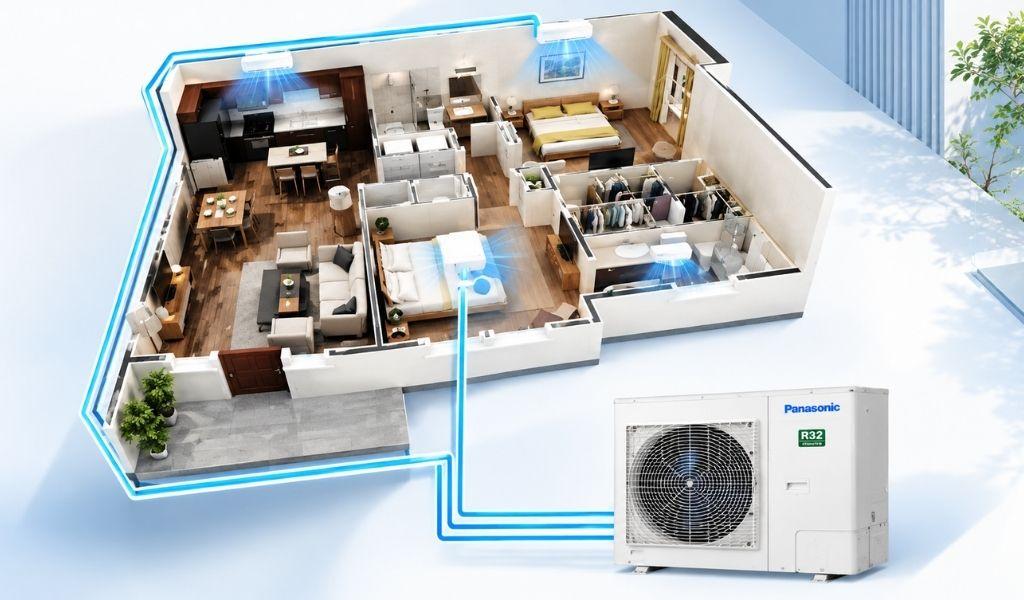 Bật đồng bộ các dàn lạnh multi
