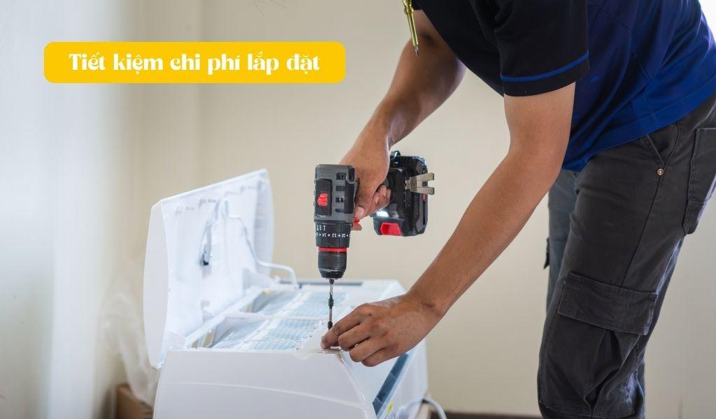 Tiết kiệm chi phí lắp đặt