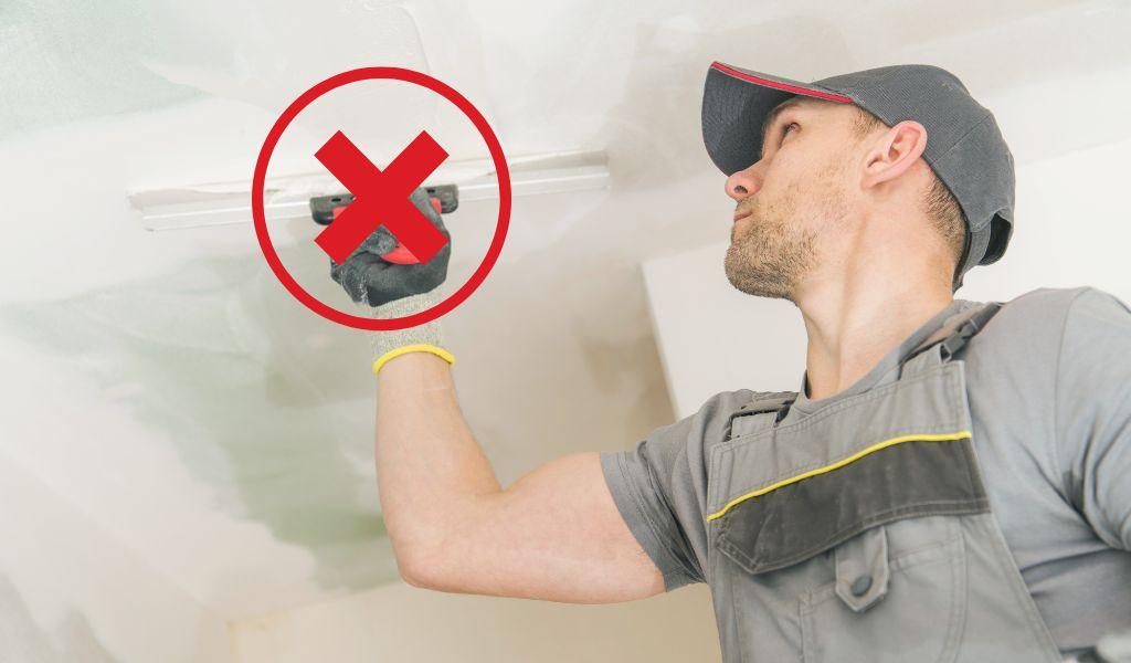 Có thể phát sinh thêm đục trần trong khi thi công