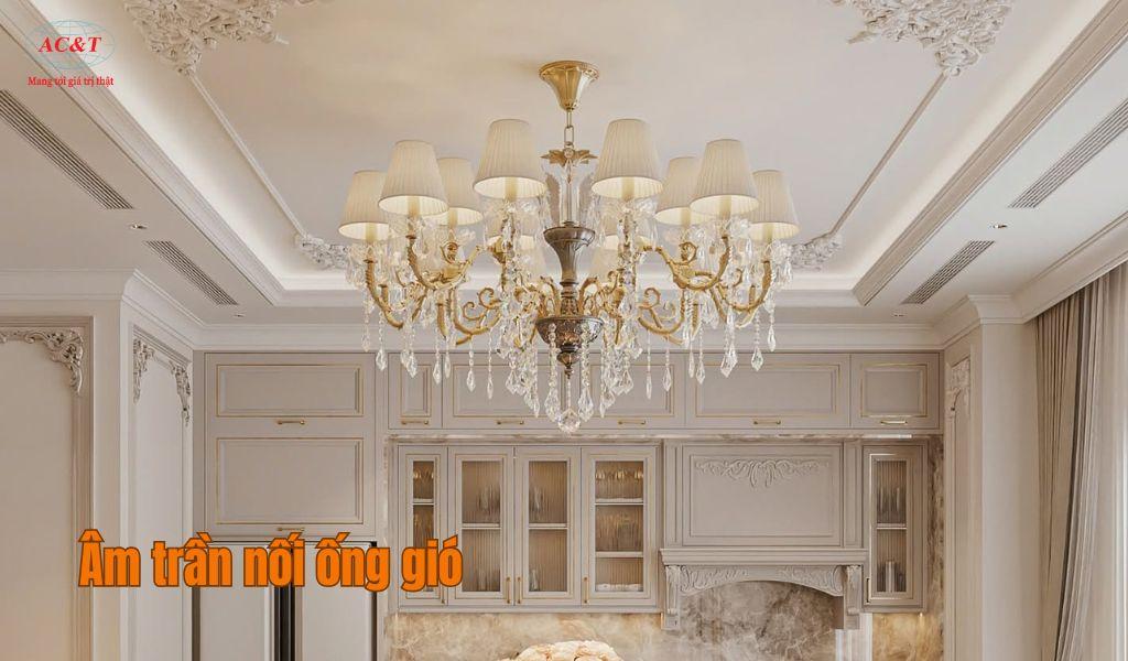 Điều hào âm trần nối ống gió thẩm mỹ