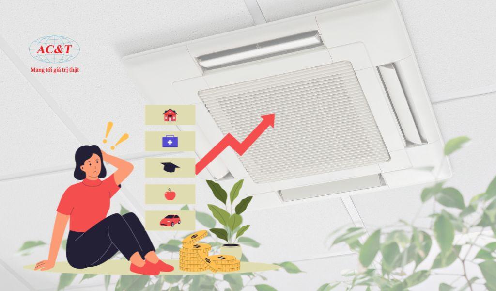 Lưu ý về chi phí ban đầu sẽ cao hơn so với dòng thường