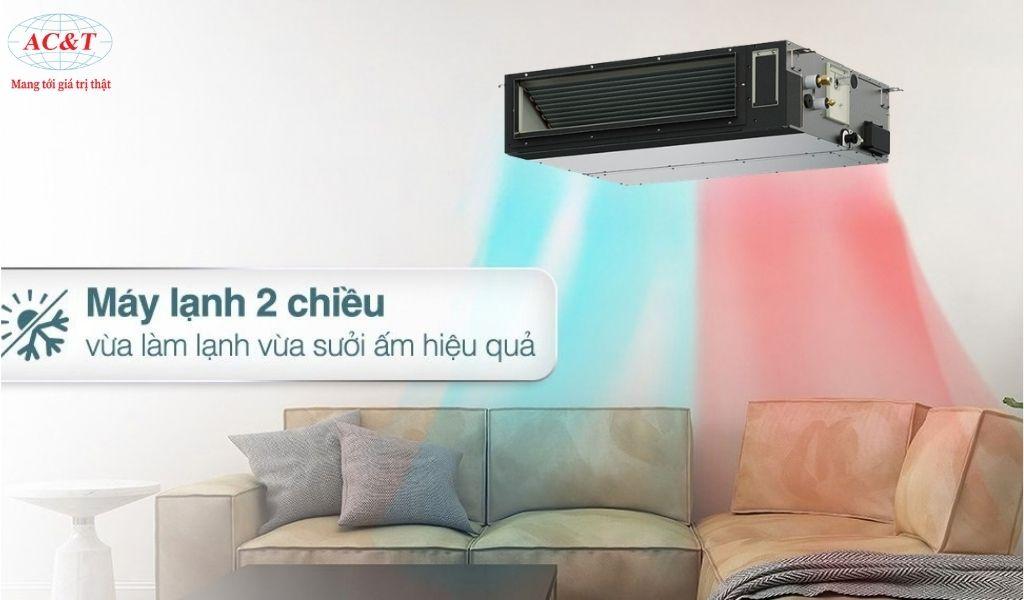 Điều hòa âm trần nối ống gió 2 chiều